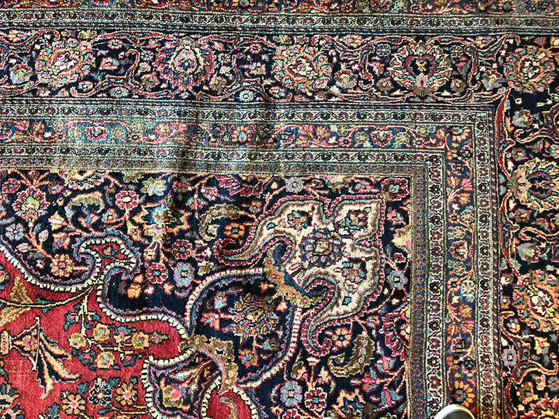 An Antique Palace Size Persian Mashad/Khorasan Rug