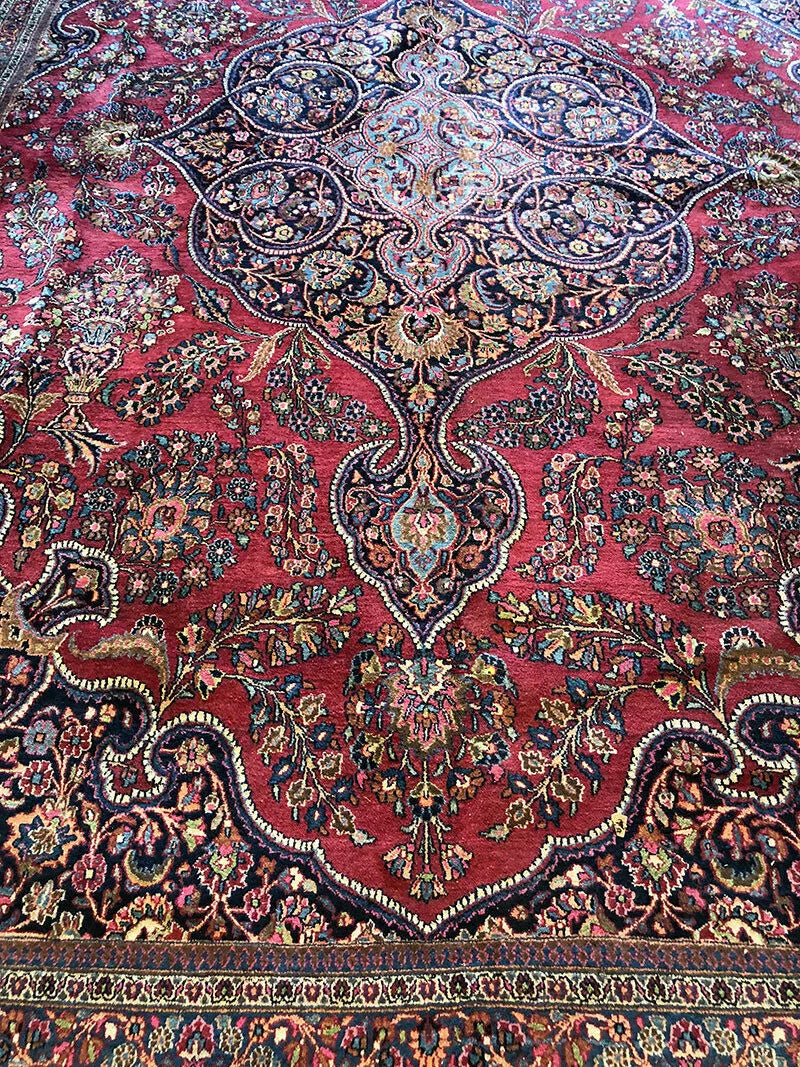 An Antique Palace Size Persian Mashad/Khorasan Rug