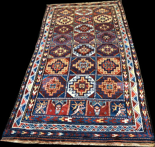 A Stunning Antique Kurdish With caucasian Meghan Rug