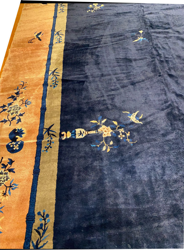 A Huge Mansion Size Antique Chinese Peking/Art Deco Rug