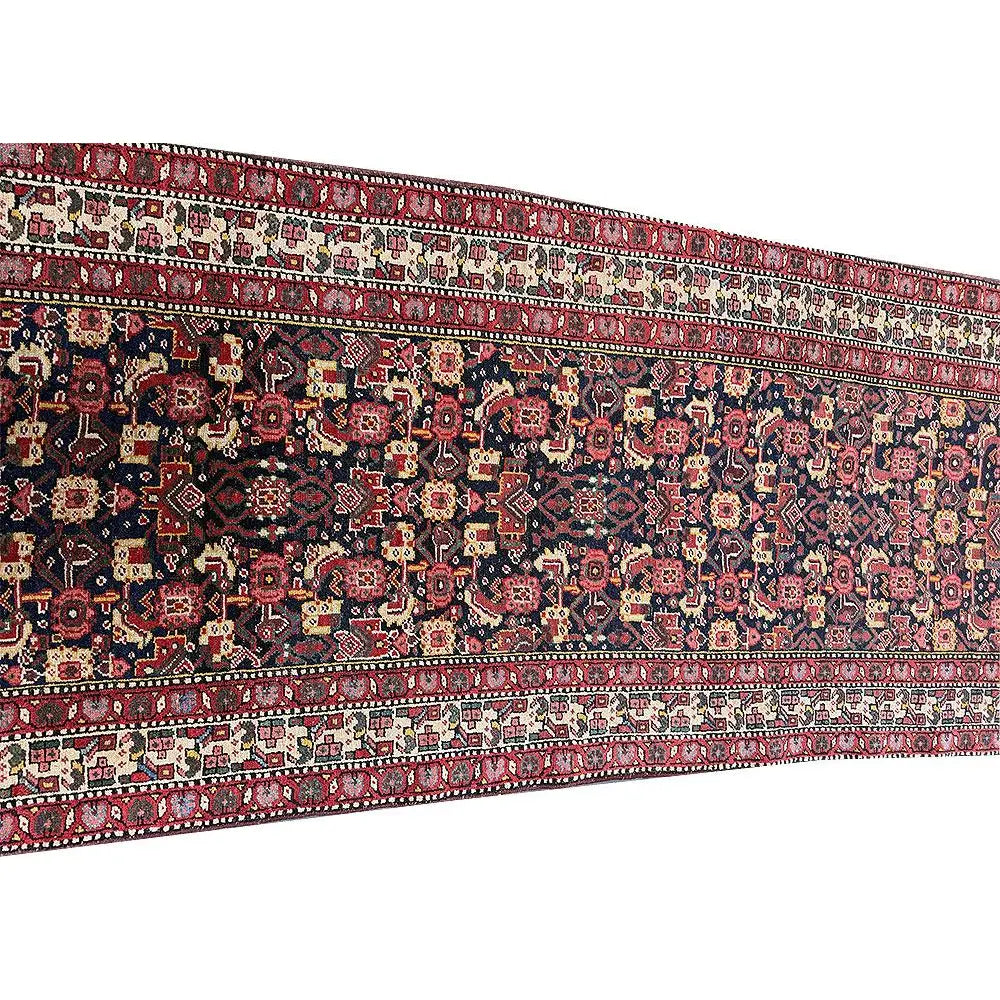 An Antique Decorative 17' Long Genuine NW Hallway Runner Rug